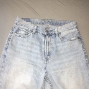 high waisted mom jeans